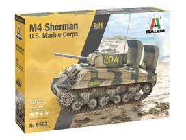 Italeri M4 Sherman JAV jūrų pėstininkų 1/35 plastikinis modelis (6583)