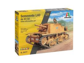 Italeri Semovente L40 da 47/32 1/35 II p. karo plastikinis surenkamas modelis