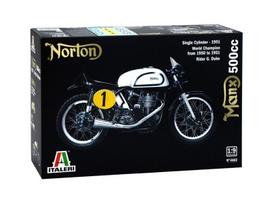 Italeri Norton Manx 500 1951 1/9 plastikinis motociklo surinkimo rinkinys