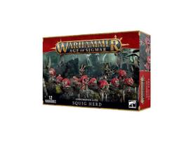 Warhammer Age of Sigmar: Gloomspite Gitz Squig Herd – 10+2 miniatiūrų rinkinys