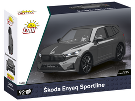 COBI Škoda Enyaq Sportline konstruktorius 1:35, 92 detalės, 6+