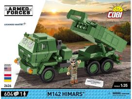 COBI M142 HIMARS 1:35 konstruktorius – 604 detalių rinkinys