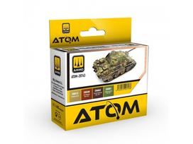 AMMO MIG ATOM akrilinių dažų rinkinys Vokiečių 1944–45 standartas 20743