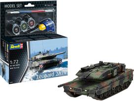 Revell Leopard 2 A7V tanko dovanų rinkinys 1/72 su dažais ir klijais