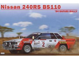 Beemax Nissan 240RS BS110 Safari Rally 1984 1/24 plastikinis modelis