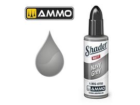 AMMO MIG MATT SHADER dažai Navy Grey 10 ml (A.MIG-0755)