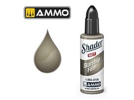AMMO MIG Matt Shader Starship Filth matiniai dažai, 10 ml (0738)