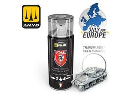 Titans Hobby skaidrus pusiau blizgus akrilinis purškiamas lakas 400 ml (121)