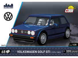 COBI Volkswagen Golf GTI (1976–1983) 1:35 konstruktorius, 68 dalys