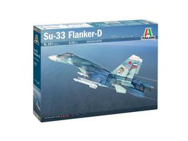 Italeri Sukhoi Su-33 Flanker-D 1/72 plastikinis lėktuvo modelio rinkinys