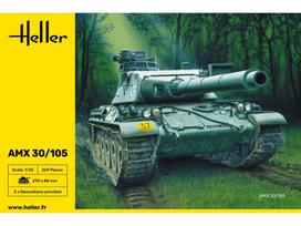 Heller AMX-30/105 prancūzų tanko modelis 1:35, plastikinis rinkinys