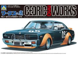 Aoshima Nissan Cedric 330 Works 1/24 plastikinis surenkamas modelis