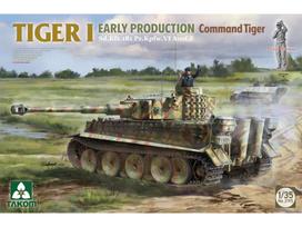 Takom Tiger I Ausf.E komandinis tankas Michael Wittmann 1/35 ankstyvas