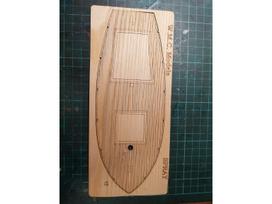 WMC SPRAY jachta – lazeriu pjautos medinės denių detalės 1:50 (001-2)