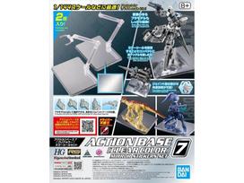 Bandai Action Base 7 skaidri stovas su veidrodiniais lipdukais 1/144 HG/RG