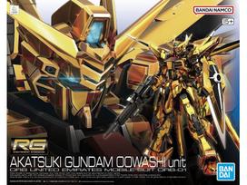 Bandai RG Akatsuki Gundam Oowashi ORB-01 1/144 Gunpla modelis