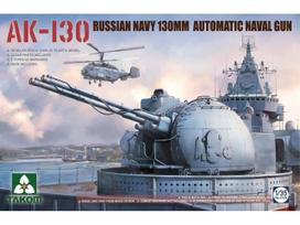 Takom Rusijos AK-130 130 mm laivo patranka 1/35 plastikinis rinkinys (2129)