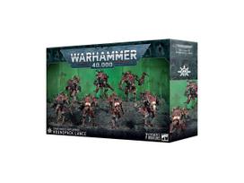 Warhammer 40,000 Chaos Knights Houndpack Lance – 7 War Dogs miniatiūrų rinkinys
