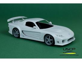 USCP Mazda RX-7 Veilside Fortune transkitas 1/24 (Tamiya), Greiti ir įsiutę