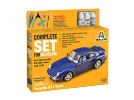 Italeri Porsche 911 1/24 dovanų rinkinys su dažais ir klijais