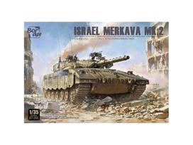 Border Model Merkava Mk.2 1/35 su pilnu interjeru ir judančiais vikšrais
