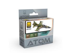 AMMO MIG ATOM akrilinių dažų rinkinys USAF TAC spalvos 1960–1970 m., Vietnam