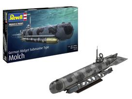 Revell vokiečių mini povandeninis laivas Type Molch 1/72 – surinkimo rinkinys