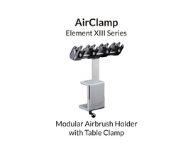 Gaahleri AirClamp Element XIII prisukamas aerografo laikiklis, CNC aliuminis