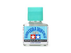 Tamiya Extra Thin Cement mažo kvapo klijai plastikui 40 ml