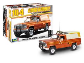 Revell '79 Jeep J-10 pikapas su kemperiu 1/24 surenkamas modelis