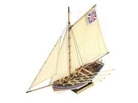 Artesania Latina HMS Bounty Jolly Boat 1:25 surenkamas medinis laivo modelis