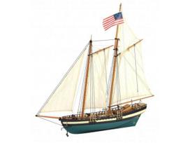 Artesania Latina škuna Virginia 1:41 medinis laivo modelio rinkinys