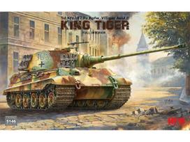 Rye Field Tiger II King Tiger 1/35 su pilnu interjeru, RFM-5146