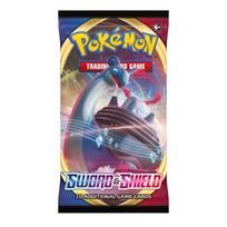 Pokémon TCG Sword & Shield Booster pakelis – 10 kortų, anglų k.