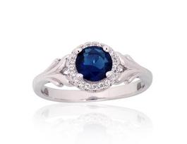 Sidabrinis žiedas Diamond Sky "Hearts and Arrows IX", 18 3 g.