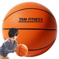 Tylus krepšinio kamuolys 24 cm, 7 dydis, JSM FITNESS Silent Ball
