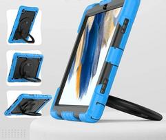 "Samsung Galaxy Tab A8" 10,5" Dėklas Su Pasukamuoju Stovu, Mėlynas