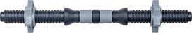 Plastikinis srieginis hantelių strypas su apvadais INSPORTLINE Plafor 41cm/30mm