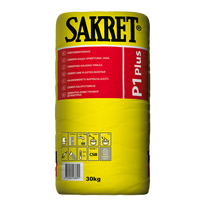 Cementinis-kalkinis tinkas P1 Plus Sakret 30KG Pilkas