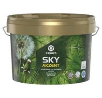 Lubų dažai visiškai matiniai Akzent Sky 9l