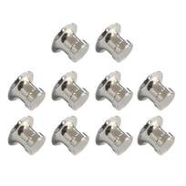 10pc Locking Pin Backs Lock Pin Keepers Clasp Magnetic Metal Pin Locks Back DIY Accessories Buckle Brooch Safety Pin Cap S