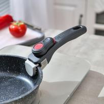 Detachable Handle, High Temperature Resistant, Non-, -scalding Clip, Multi-purpose Pot Handle With Knob. One Size juoda
