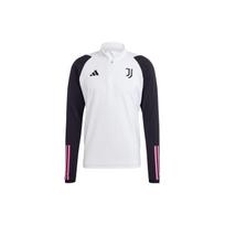Adidas Logotipas Dryžuotas Megztinis Retro Ilgomis Rankovėmis Futbolo Marškinėlis 23/24 Sezonas Juventus Vyriški Viršutiniai Drabužiai Baltas HZ5051 XL