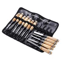Carving Tools Woodworking Gouges Set Woodworking Drilling Carving Engraving Gift for DIY Lovers and Adults for Leather 1