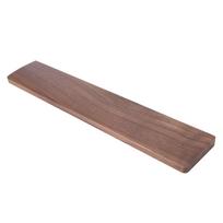 Walnut Wood Keyboard Wrist Rest for 104 Key Keyboards Ergonomic Palm Rest Anti Slip for Comfortable Typing Gaming Use 17.32cm