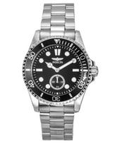 Invicta Pro Diver Stainless Steel Black Dial Quartz 49421 100M Men's Watch juoda