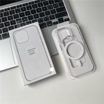 Originalus permatomas skaidrus Magsafe telefono dėklas oficialiam iPhone 17 16 15 14 Pro Max belaidžiam įkrovimui, smūgiams atsparus apsauginis dangtelis iPhone17 Pro gryna