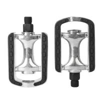 Aluminum Alloy Bicycles Pedals Nonslip Wide Flat Pedals Reflective Sheet Safety Cycling Platform Pedals for Road Bike 1