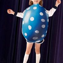 Velykinio Kiaušinio Kostiumas Cosplay Aksesuaras Klubui Kalėdoms Gimtadieniui Jubiliejams S 58X79CM Blue