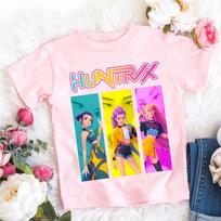 Filmo Medvilniniai Kūdikio Mergaitės Marškinėliai Vaikų Drabužiai KPop Demonų Medžiotojų Gerbėjų Dovanos Vaikų Drabužiai Madingi Laisvalaikio Viršutiniai Drabužiai 100cm